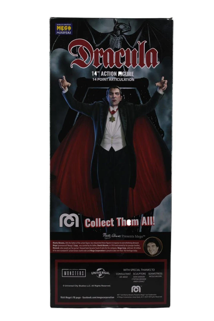 Mego Horror Dracula 14" Action Figure All Mego 2 Mego Horror Dracula 14" Action Figure All Mego