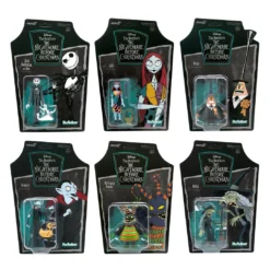 Super 7 Nightmare Before Christmas ReAction Figures - Set Of 6