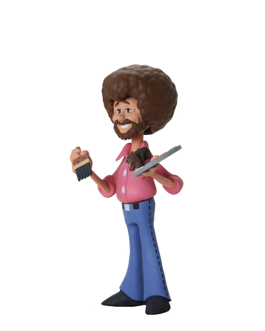 NECA - Toony Classics Bob Ross & Peapod 6" Action Figure 10 NECA - Toony Classics Bob Ross & Peapod 6" Action Figure