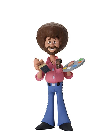 NECA - Toony Classics Bob Ross & Peapod 6" Action Figure 5 NECA - Toony Classics Bob Ross & Peapod 6" Action Figure