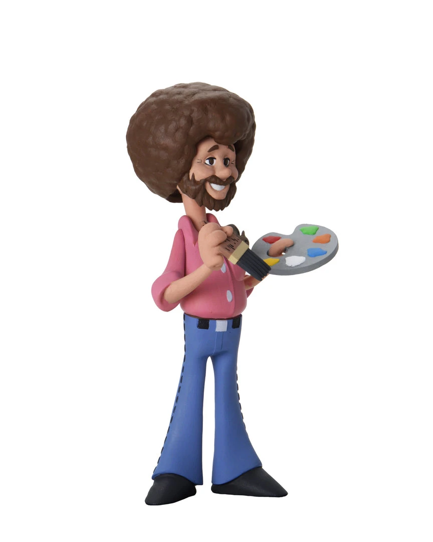 NECA - Toony Classics Bob Ross & Peapod 6" Action Figure 6 NECA - Toony Classics Bob Ross & Peapod 6" Action Figure