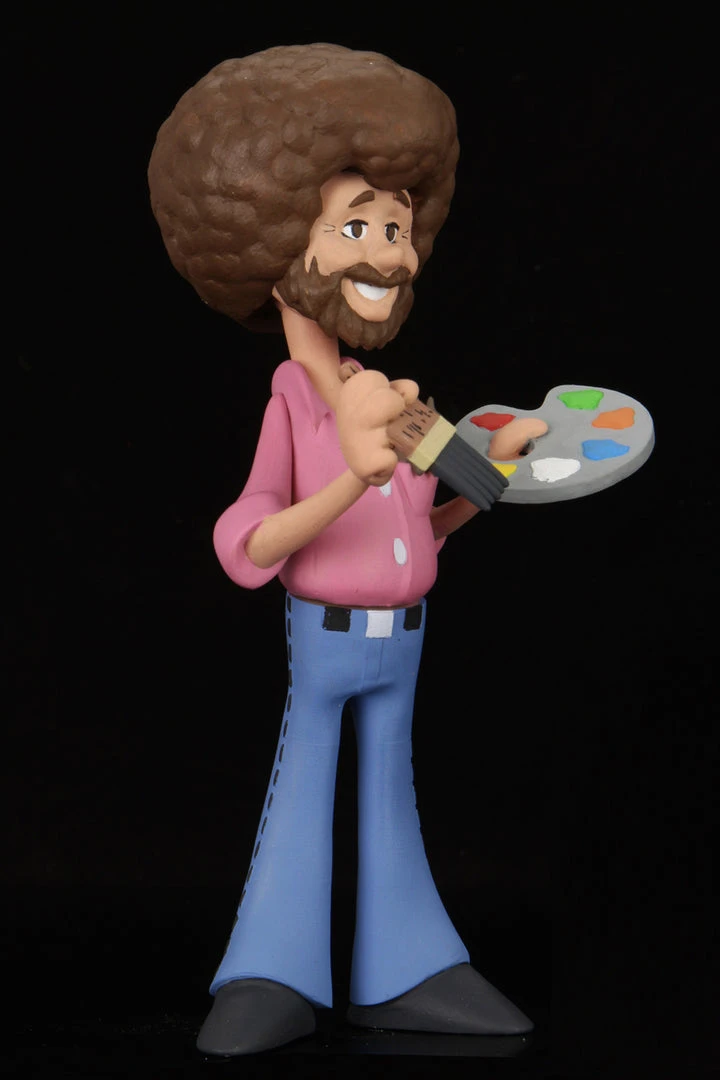 NECA - Toony Classics Bob Ross & Peapod 6" Action Figure 4 NECA - Toony Classics Bob Ross & Peapod 6" Action Figure