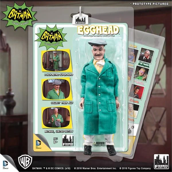 Figures Toy Company Batman Classic TV Series - Egghead Delivery (Variant) 8" Action Figure 1 Figures Toy Company Batman Classic TV Series - Egghead Delivery (Variant) 8" Action Figure