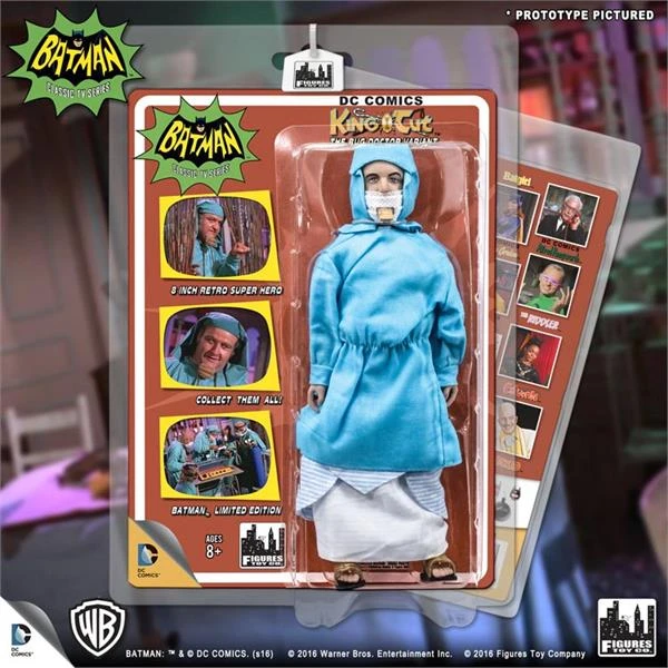 Figures Toy Company Batman Classic TV Series - Surgeon King Tut (Variant) 8" Action Figure 1 Figures Toy Company Batman Classic TV Series - Surgeon King Tut (Variant) 8" Action Figure