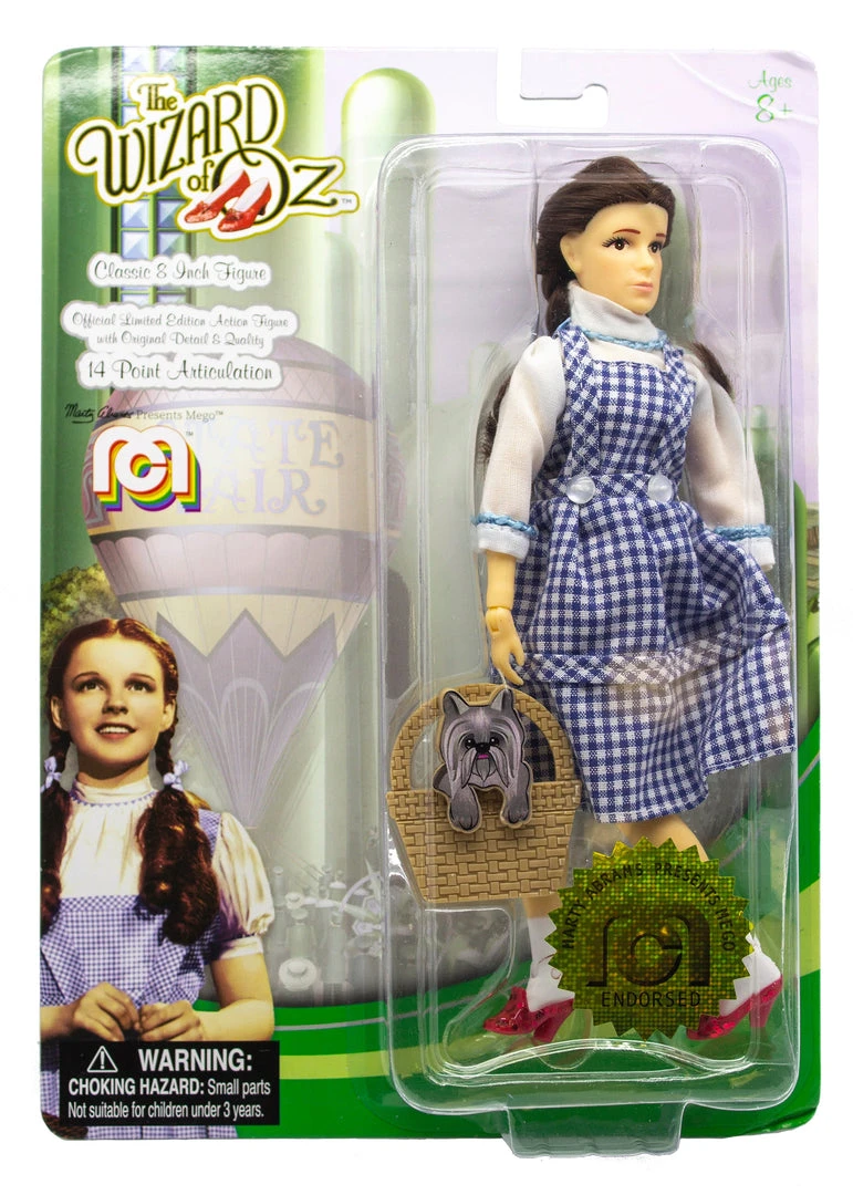 Damaged Package Mego Movies The Wizard Of Oz - Dorothy 8" Action Figure 1 Damaged Package Mego Movies The Wizard Of Oz - Dorothy 8" Action Figure