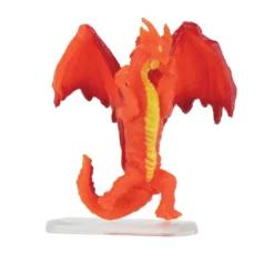 World's Smallest Dungeons & Dragons Young Red Dragon Micro Action Figure