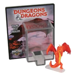 World's Smallest Dungeons & Dragons Set Of 4 Micro Action Figures