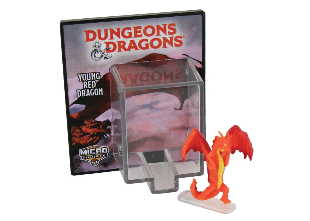 World's Smallest Dungeons & Dragons Set Of 4 Micro Action Figures