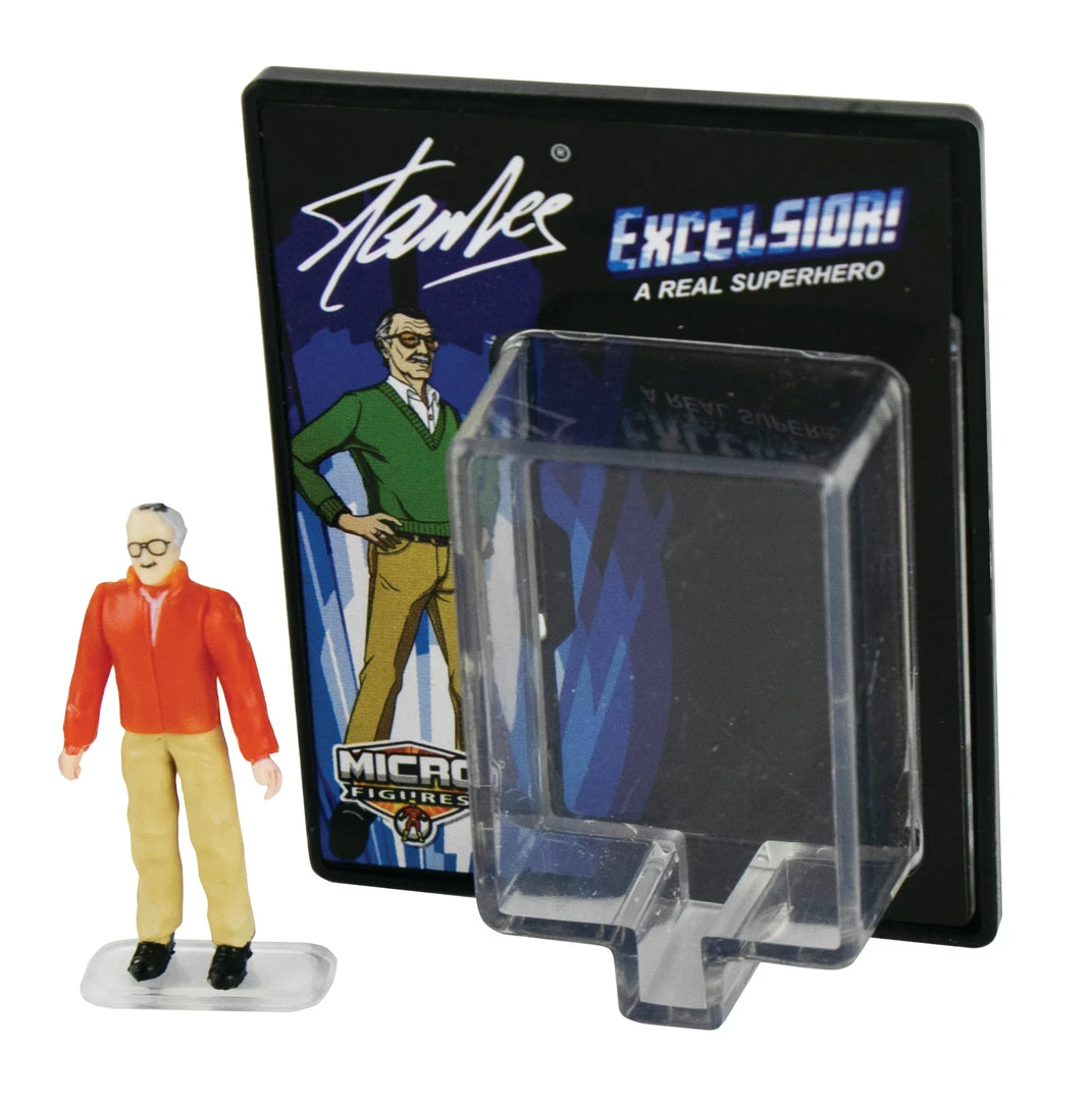 World's Smallest Stan Lee Set Of 2 Micro Action Figures