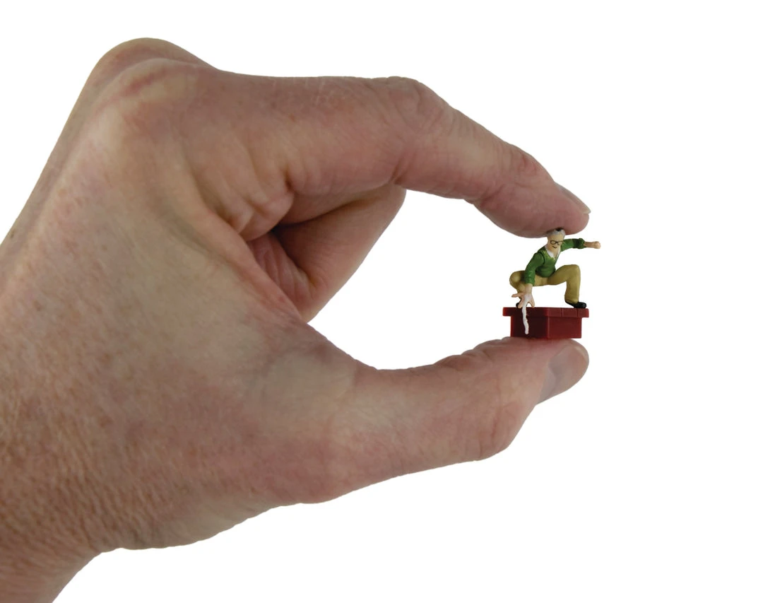 World's Smallest Stan Lee Set Of 2 Micro Action Figures