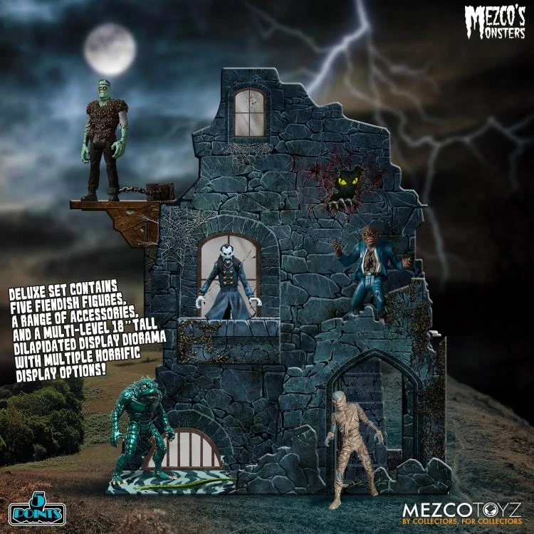 Mezco Toyz Mezco's Monsters 5 Points Tower Of Fear Deluxe Boxed Set (Pre-Order Ships May 2022) 25 Mezco Toyz Mezco's Monsters 5 Points Tower Of Fear Deluxe Boxed Set (Pre-Order Ships May 2022)