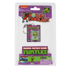 World's Smallest Teenage Mutant Ninja Turtles Set Of 4 Micro Action Figures