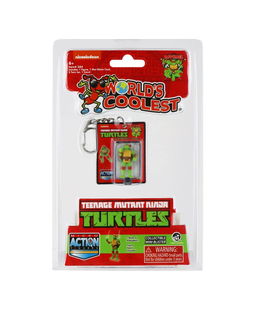 World's Smallest Teenage Mutant Ninja Turtles Set Of 4 Micro Action Figures 5 World's Smallest Teenage Mutant Ninja Turtles Set Of 4 Micro Action Figures