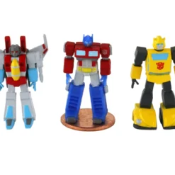 World's Smallest Transformers Set Of 3 Micro Action Figures