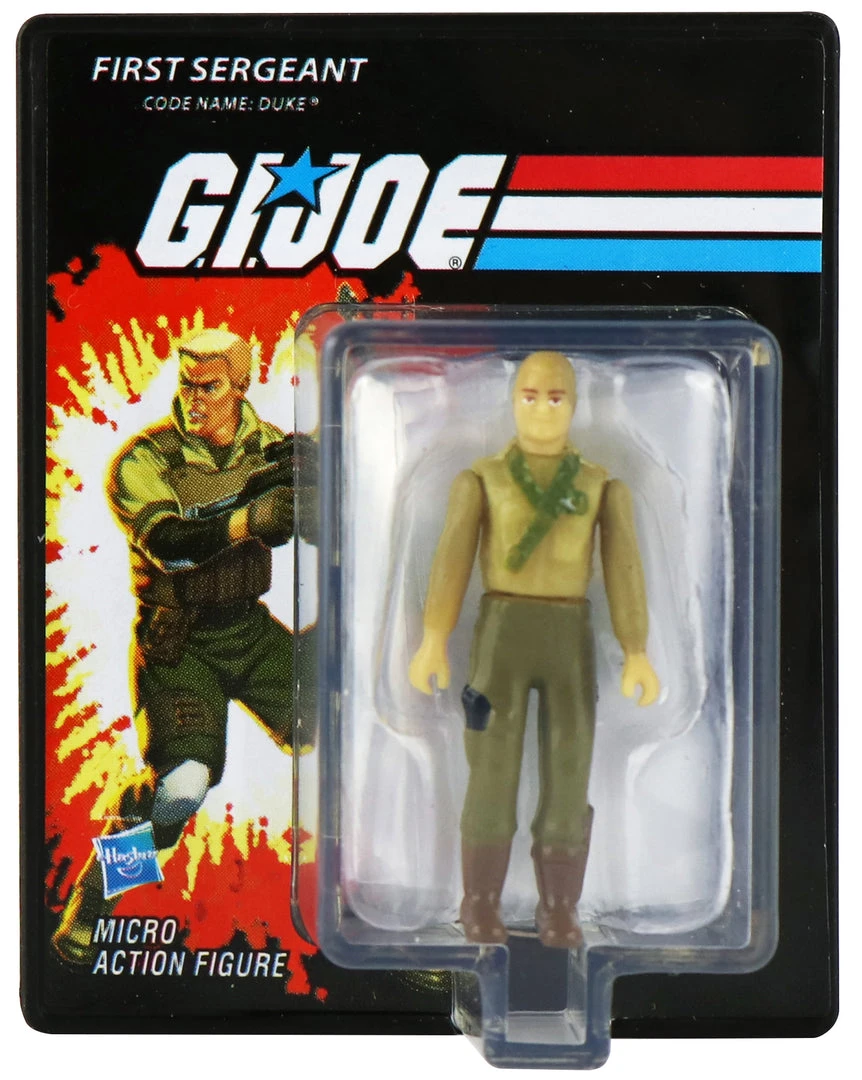 World's Smallest G.I. Joe Vs Cobra Duke Micro Action Figure