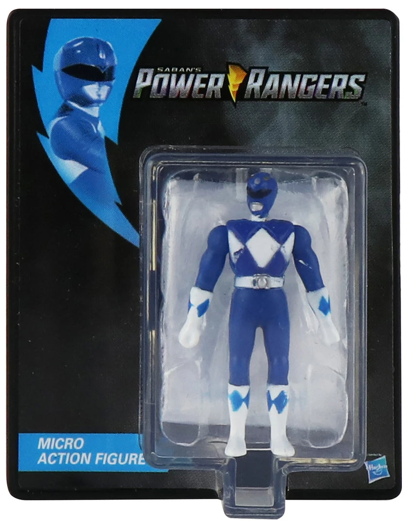World's Smallest Power Rangers Blue Ranger Micro Action Figure 3 World's Smallest Power Rangers Blue Ranger Micro Action Figure