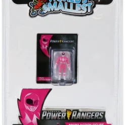World's Smallest Power Rangers Set Of 6 Micro Action Figures