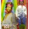 Mego Music Jimi Hendrix - Woodstock With Flocked Hair 8" Action Figure
