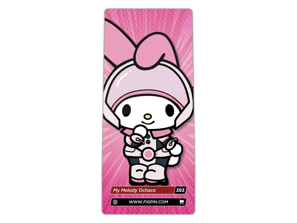 FiGPiN My Hero Academia - Sanrio My Melody Ochaco #393 4 FiGPiN My Hero Academia - Sanrio My Melody Ochaco #393
