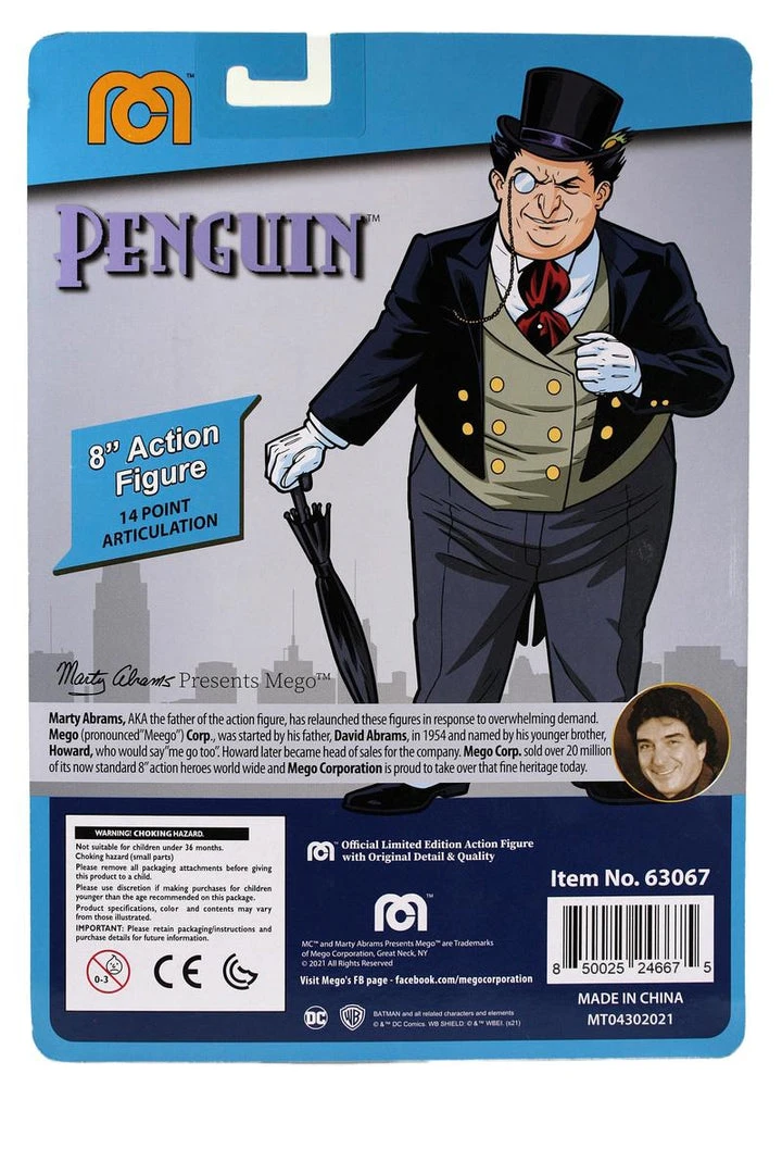 Mego DC Wave 13 - Penguin 8" Action Figure 2 Mego DC Wave 13 - Penguin 8" Action Figure