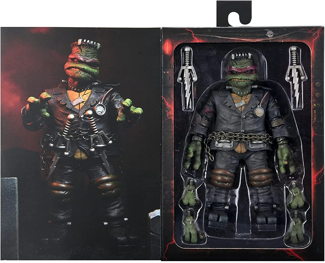 NECA - Universal Monsters X TMNT - Ultimate Raphael Frankenstein 7" Action Figure 17 NECA - Universal Monsters X TMNT - Ultimate Raphael Frankenstein 7" Action Figure