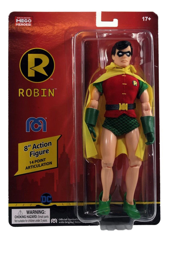 Mego DC Wave 13 - Robin 8" Action Figure All Mego 1 Mego DC Wave 13 - Robin 8" Action Figure All Mego