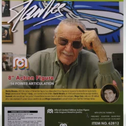 Damaged Package Mego Legends Wave 12 - Stan Lee Web Hands 8" Action Figure Clearance Damaged Package