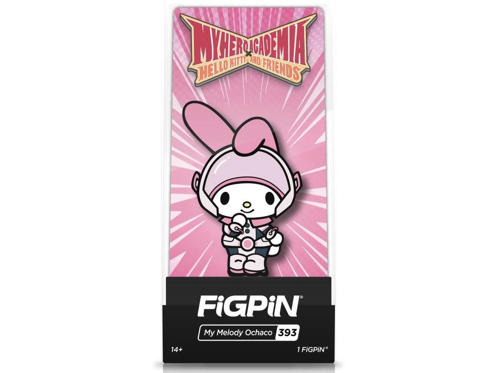 FiGPiN My Hero Academia - Sanrio My Melody Ochaco #393 3 FiGPiN My Hero Academia - Sanrio My Melody Ochaco #393