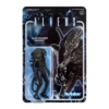 Super 7 Aliens ReAction Figure - Alien Warrior A (Midnight Black)