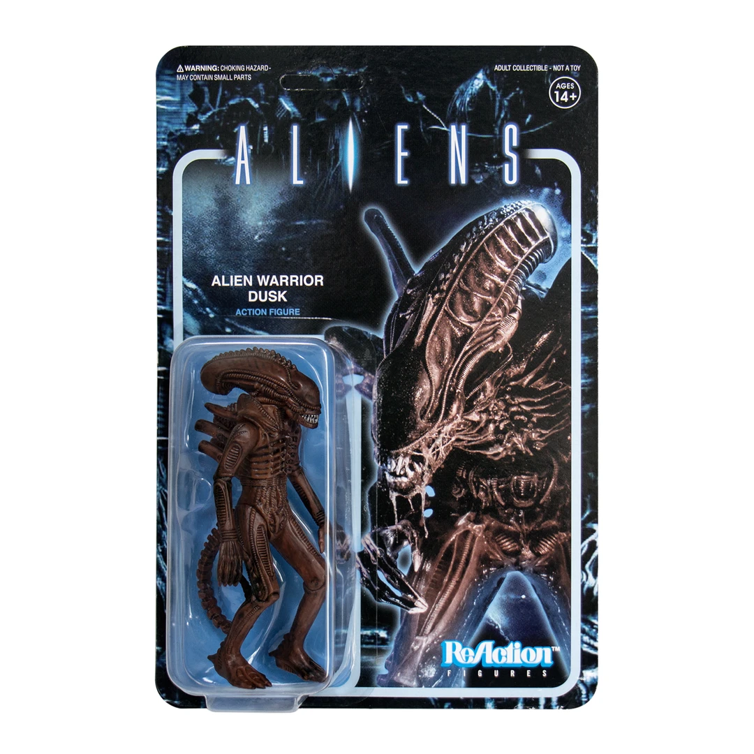 Super 7 Aliens ReAction Figure - Alien Warrior B (Dusk Brown) 1 Super 7 Aliens ReAction Figure - Alien Warrior B (Dusk Brown)