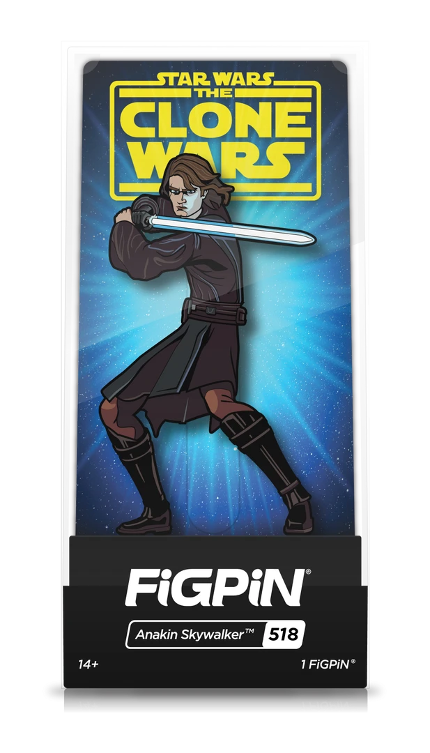 FiGPiN Star Wars Clone Wars - Anakin Skywalker #518 4 FiGPiN Star Wars Clone Wars - Anakin Skywalker #518