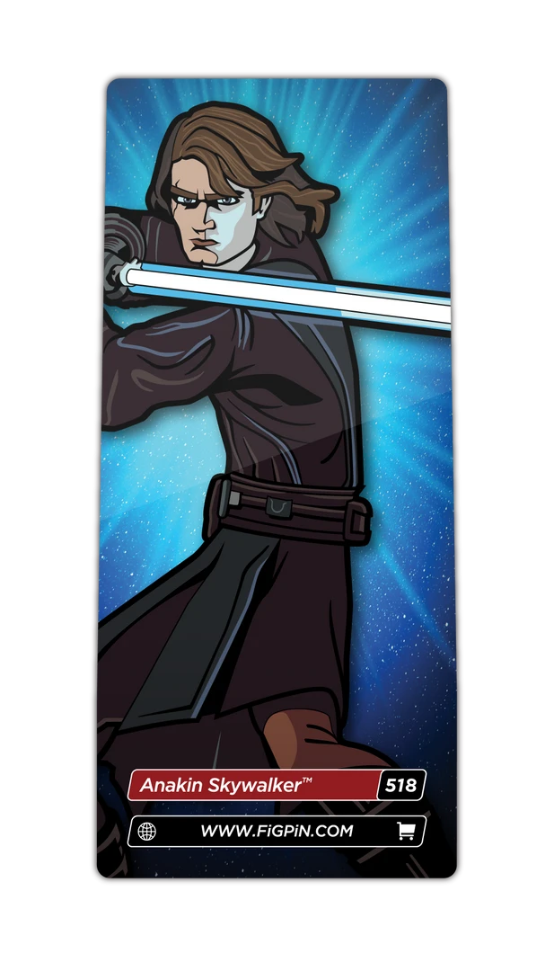 FiGPiN Star Wars Clone Wars - Anakin Skywalker #518 3 FiGPiN Star Wars Clone Wars - Anakin Skywalker #518