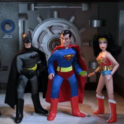 Mego DC Wave 9 - Batman, Superman, And Wonder Woman - Set Of 3 - 8" Action Figures