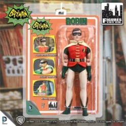 Figures Toy Company Batman Classic TV Series - Robin 8" Action Figure