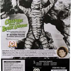 Clearance Damaged Package Damaged Package Mego Horror Wave 9 - Creature From The Black Lagoon 8" Action Figure (Dark Variant)