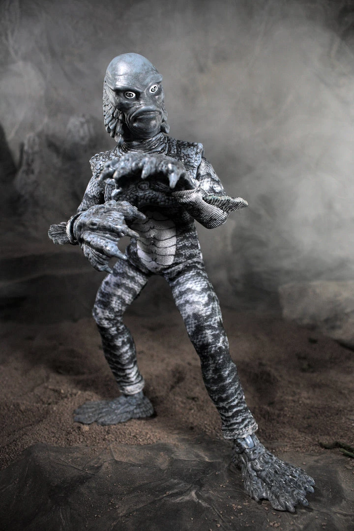 Clearance Damaged Package Damaged Package Mego Horror Wave 14 - B&W Creature From The Black Lagoon 8" Action Figure 1 Clearance Damaged Package Damaged Package Mego Horror Wave 14 - B&W Creature From The Black Lagoon 8" Action Figure