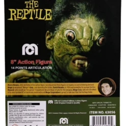 Damaged Package Mego Horror Wave 13 - Hammer Reptile 8" Action Figure Clearance Damaged Package