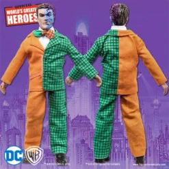 Figures Toy Company DC Comics - Two-Face (Orange & Green Variant) 8" Action Figure
