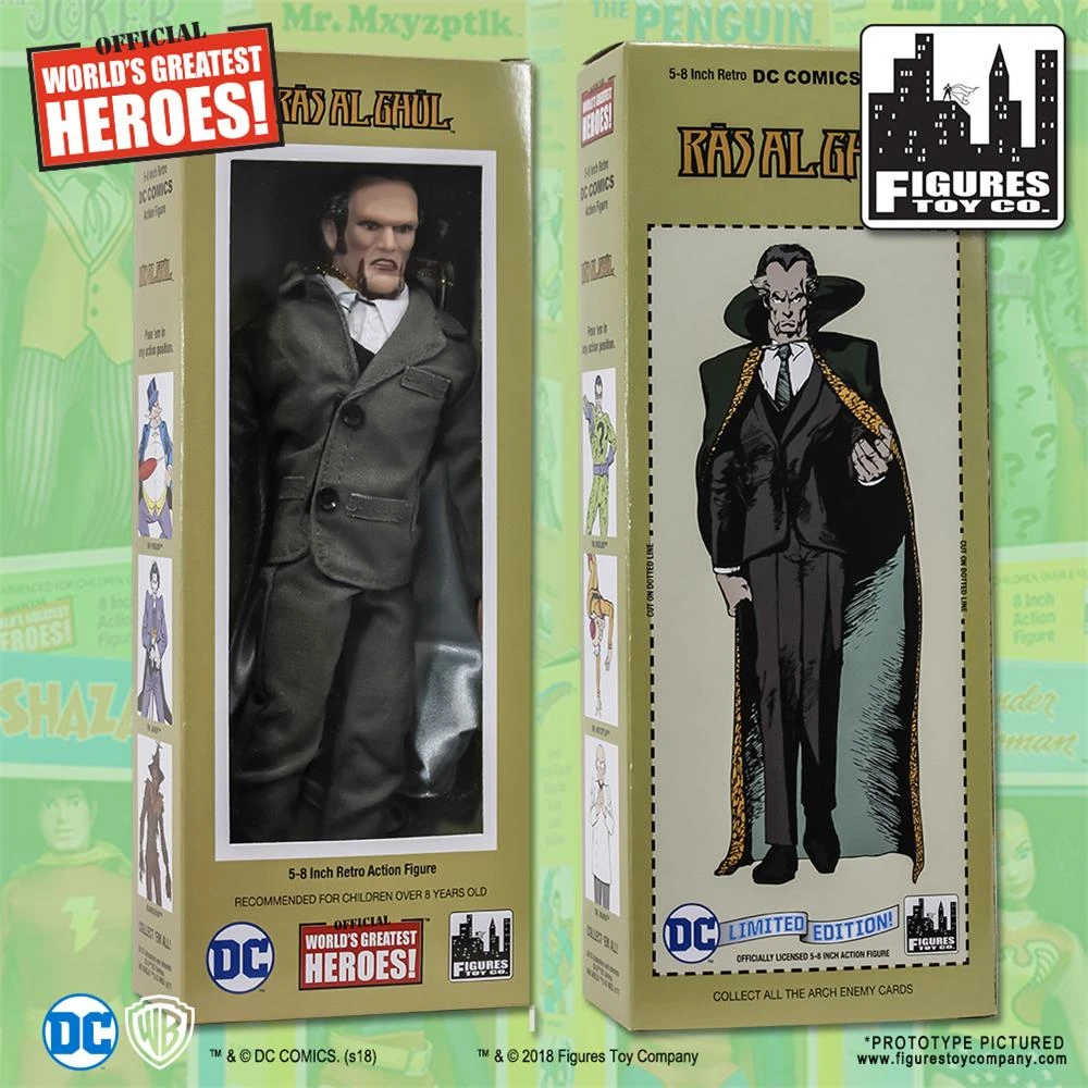 Figures Toy Company Dc Comics - Ras Al Ghul 8" Action Figure 1 Figures Toy Company Dc Comics - Ras Al Ghul 8" Action Figure