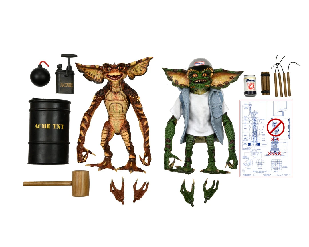 NECA - Gremlins - Ultimate Demolition 2 Pack 7" Action Figures 2 NECA - Gremlins - Ultimate Demolition 2 Pack 7" Action Figures