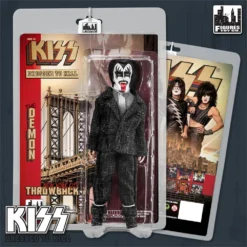 Figures Toy Company KISS- The Demon - Dressed To Kill (Throwback Series) 8" Action Figure
