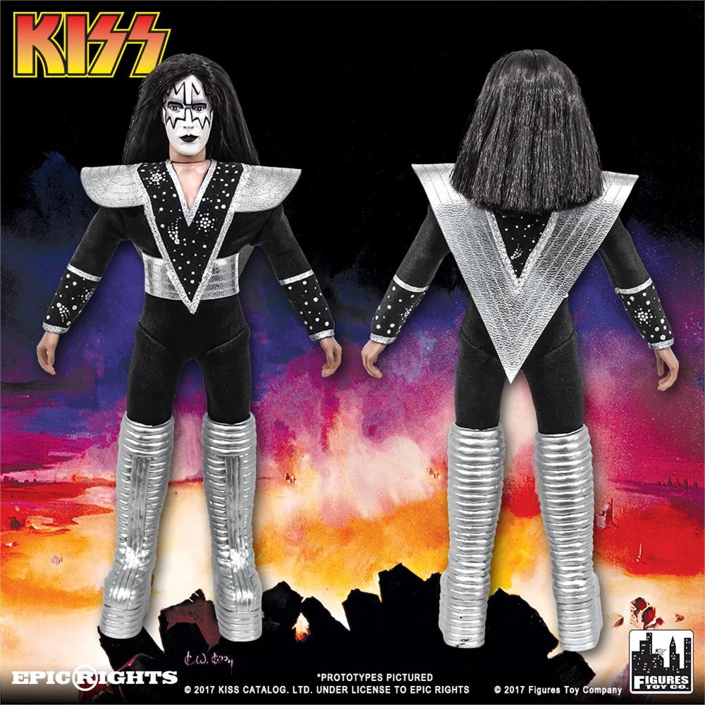 Figures Toy Company KISS- The Spaceman (Destroyer) 8" Action Figure 2 Figures Toy Company KISS- The Spaceman (Destroyer) 8" Action Figure