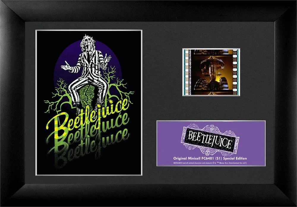 Film Cells LTD. Beetlejuice Mini Cell Film Cell Presentation 1 Film Cells LTD. Beetlejuice Mini Cell Film Cell Presentation