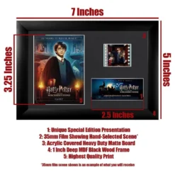 Film Cells LTD. Harry Potter And The Sorcerer's Stone 20th Anniversary Mini Cell Film Cell Presentation 9 Film Cells LTD. Harry Potter And The Sorcerer's Stone 20th Anniversary Mini Cell Film Cell Presentation
