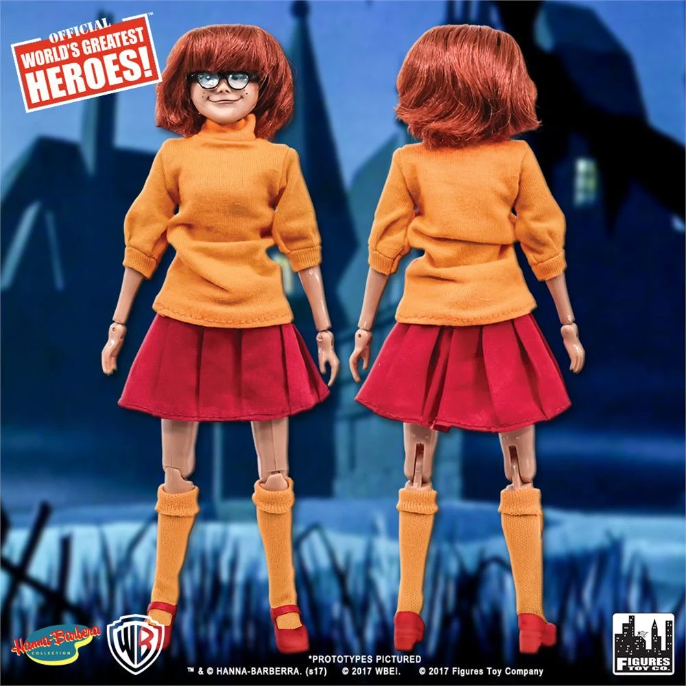 Figures Toy Company Scooby-Doo - Velma 8" Action Figure 2 Figures Toy Company Scooby-Doo - Velma 8" Action Figure