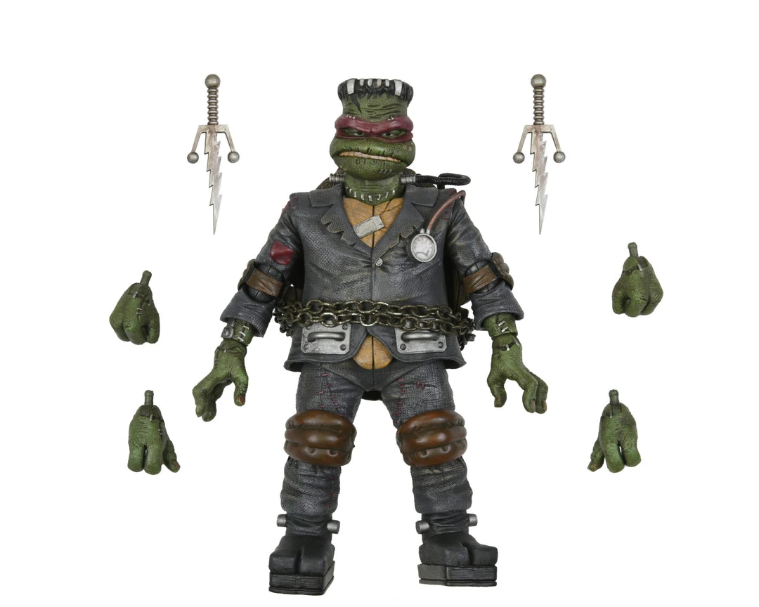 NECA - Universal Monsters X TMNT - Ultimate Raphael Frankenstein 7" Action Figure 2 NECA - Universal Monsters X TMNT - Ultimate Raphael Frankenstein 7" Action Figure