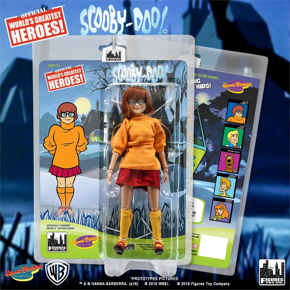Figures Toy Company Scooby-Doo - Velma 8" Action Figure 1 Figures Toy Company Scooby-Doo - Velma 8" Action Figure
