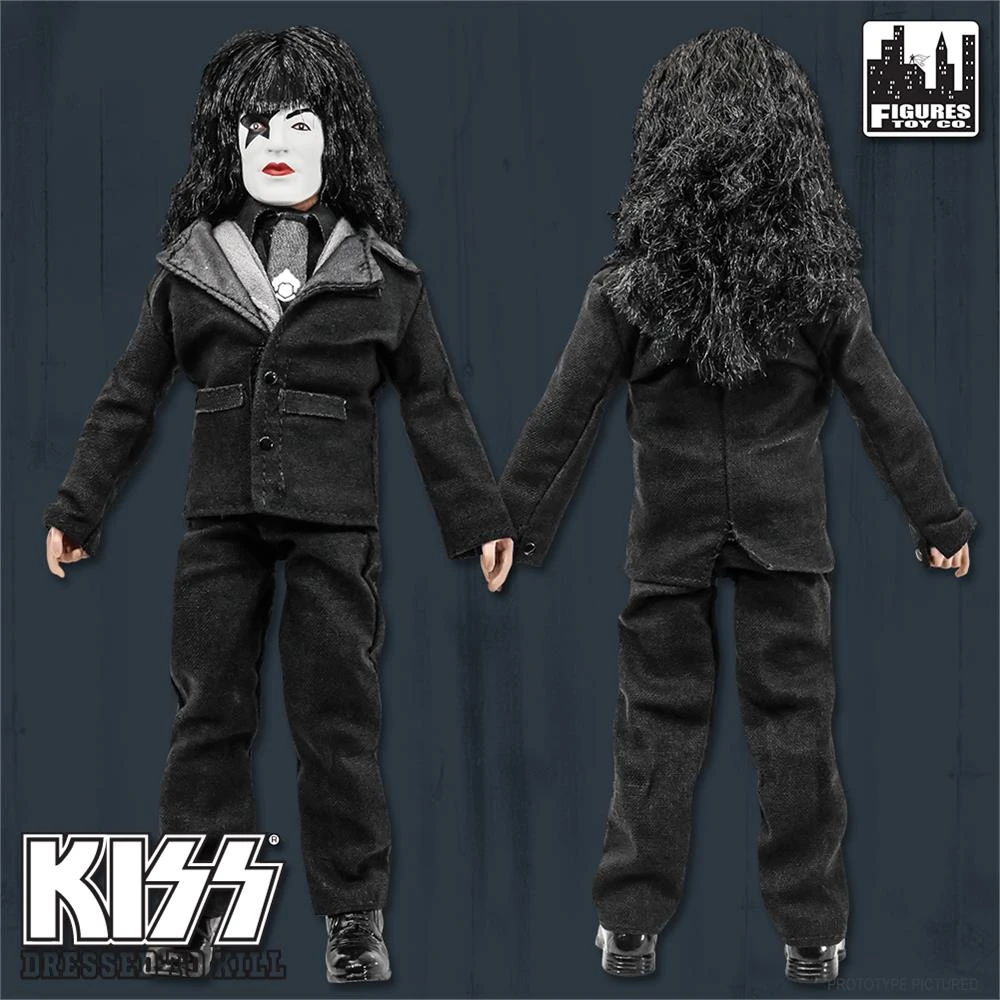 Figures Toy Company KISS- The Starchild - Dressed To Kill (Throwback Series) 8" Action Figure 2 Figures Toy Company KISS- The Starchild - Dressed To Kill (Throwback Series) 8" Action Figure