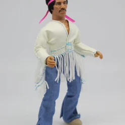 Clearance Damaged Package Damaged Package Mego Music Jimi Hendrix - Woodstock With Flocked Hair 8