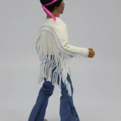 Mego Music Jimi Hendrix - Woodstock With Flocked Hair 8